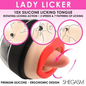ויברטור העונג האולטימטיבי XR Brands - Lickgasm