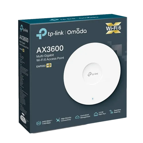 נקודת גישה EAP660 HD Omada AX3600 TP-Link