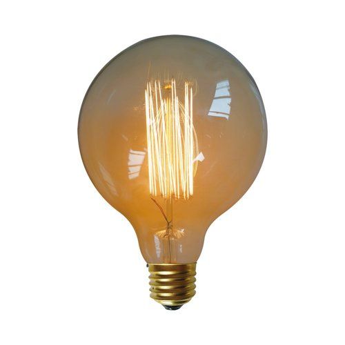 נורת פחם גלוב 60W E27 תאורת אווירה חמה Nisko 
