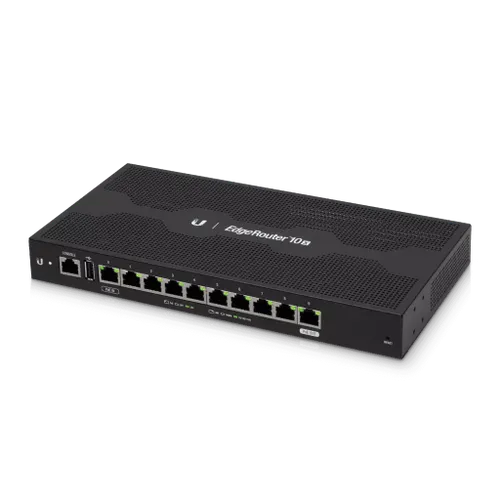 נתב מקצועי Ubiquiti Networks EdgeRouter 10X Ubiquity Ubiquity תקשורת ומתגים
