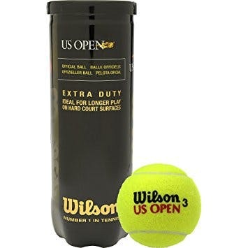 שלישיית כדורי טניס US OPEN WILSON  במבצע! 1+5 חינם!