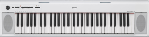 פסנתר חשמלי נייד בצבע לבן Yamaha NP-12 