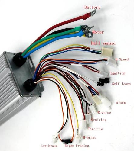 בקר 3000w / 80A (Brush-Less Motor Controller)