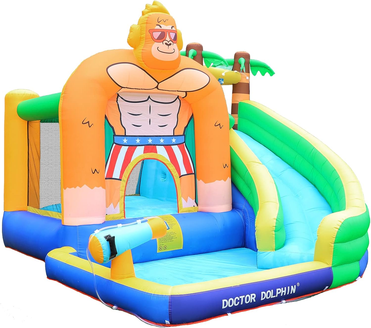 Doctor Dolphin DD-73008 מתנפח מים לילדים פארק גורילה