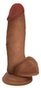 דילדו צבע גוף באורך של 15.2 ס"מ XR Brands -  Jock 6 Inch Dildo 