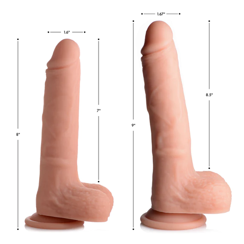  דילדו איכותי סיליקון  LifeLike באורך 20.3 ס