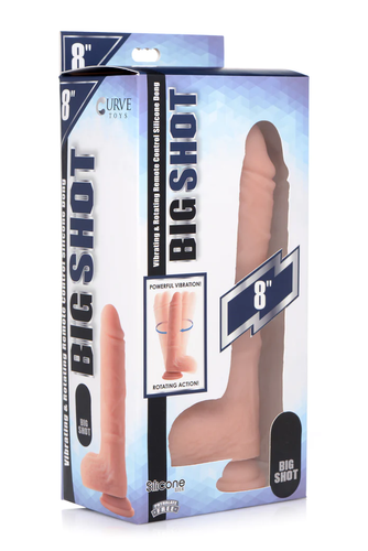  דילדו איכותי סיליקון  LifeLike באורך 20.3 ס