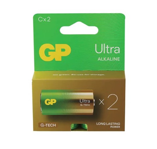 זוג סוללות אולטרה אלקליין 1.5V 14A C