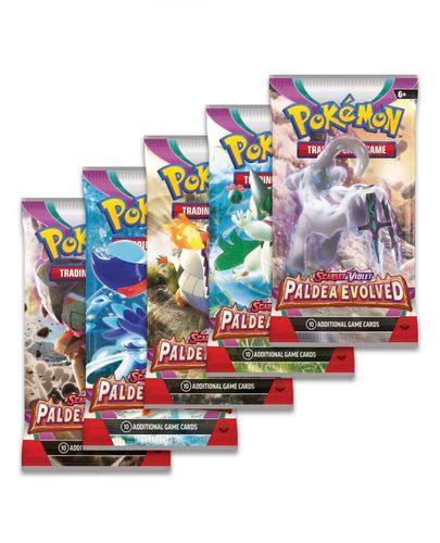 מארז 10 קלפי פוקימון בהפתעה Scarlet & Violet – Paldea Evolved Booster
