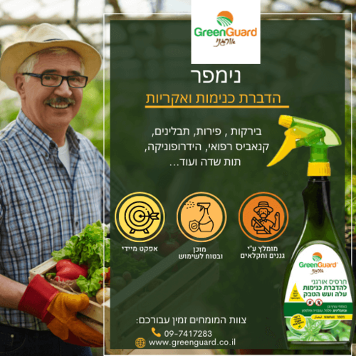 נימפר להדברת כנימת עש הטבק כנימות עלה - GreenGuard