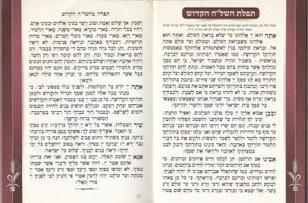 מגילת רות עם תפילת השל
