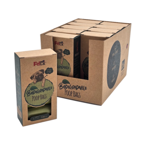 מארז שקיות מתכלות לאיסוף צרכים Biodegradable