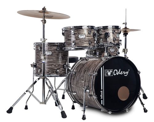 מערכת תופים 5 חלקים + איבזור וכסא 18