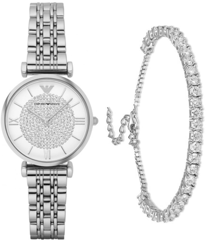 שעון ארמני EMPORIO ARMANI AR1925 סט צמיד מתנה