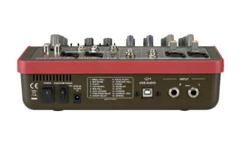  מיקסר אנלוגי 4 ערוצים PHONIC CELEUS200