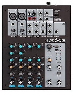 מיקסר LD Systems Vibz 6 D עם אפקטים