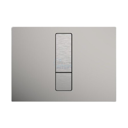 לחצן מתכת לניאגרה סמויה סניט 761 Ineo Bright כרום מוברש