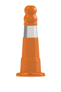 עמוד חסימה TPU כתום WORKER