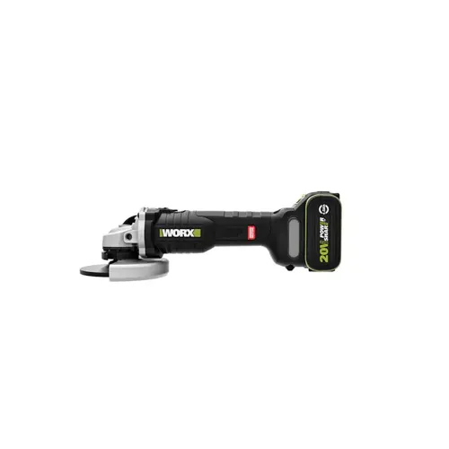 משחזת זווית נטענת 4.5' 20V כולל סוללות ומטען 