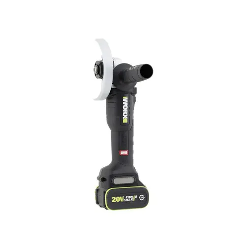 משחזת זווית נטענת 4.5' 20V כולל סוללות ומטען 