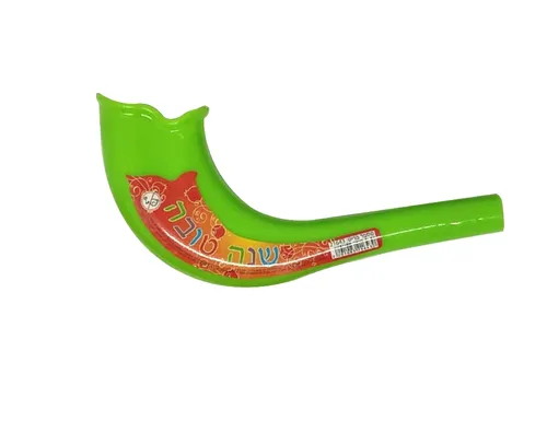 שופר פלסטיק צבעוני - 18 ס