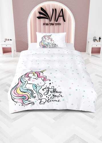 סט מצעים קומפלט יחיד UNICORN 13