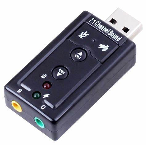 כרטיס קול חיצוני USB 2.0 7.1