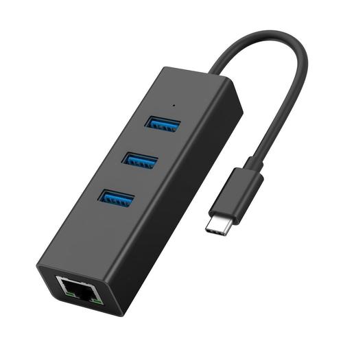 מתאם USB 3 +TYPE C TO GIGABIT RJ45 1G ADAPTER
