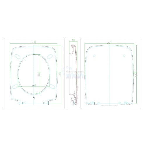 T9629901Ideal Standard | T352701 Ideal Standard | מושב אסלה אידיאל סטנדרט CANTICA | לבן 