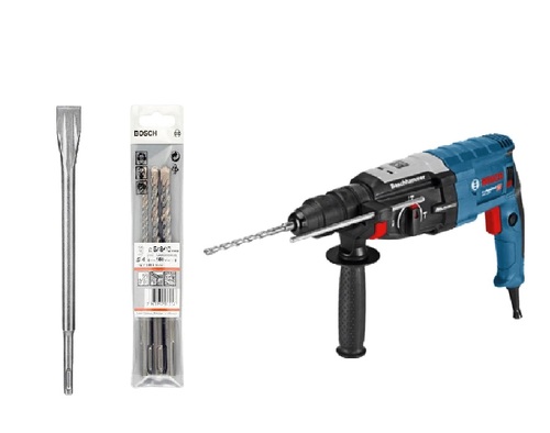 פטישון 2-28 850W ראש מתחלף + איזמל ומקדחים SDS plus-5