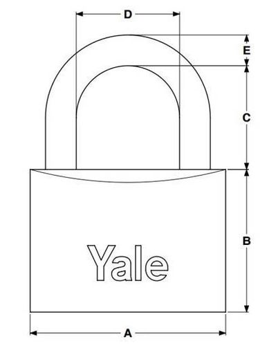 סט מנעולי תלייה - סט למתגייס - Yale