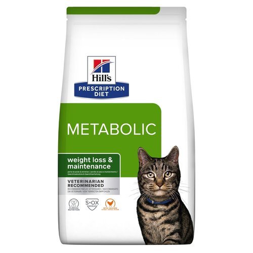 הילס מזון רפואי Metabolic (מטבוליק) לחתול 8 ק