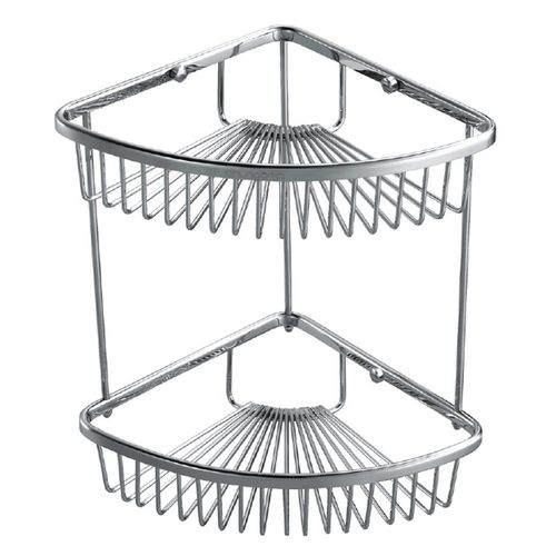 סבוניה רשת פינתית כפולה מעוגלת ניקל מבריק K610