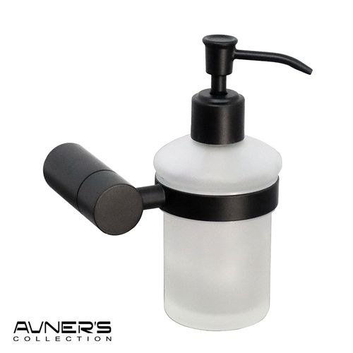 דיספנסר לסבון נוזלי לאמבטיה STYLO שחור מט