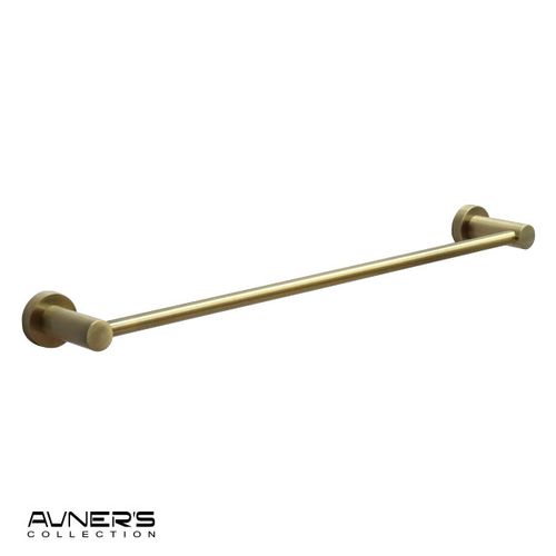 מתלה למגבת אמבטיה 60 ס״מ ROUND ברונזה