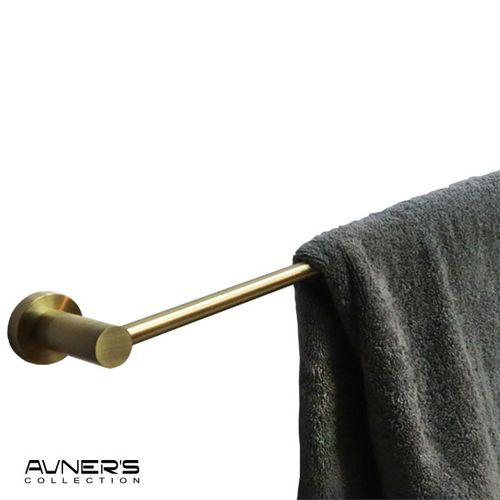 מתלה למגבת אמבטיה 60 ס״מ ROUND ברונזה