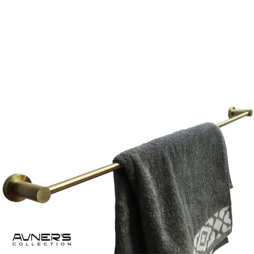 מתלה למגבת אמבטיה 60 ס״מ ROUND ברונזה