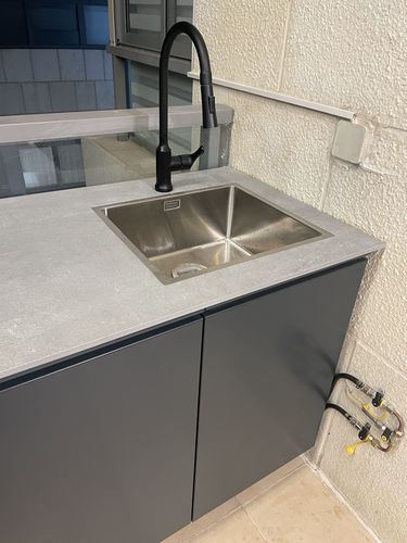 מטבח חוץ בהתאמה גריל מאסטר