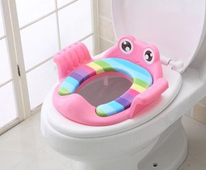 מקטין אסלה מרופד עם מנגנון כיוונון ליציבות מקסימאלית - ורוד