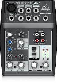‏מיקסר ברינגר Behringer Xenyx 502 