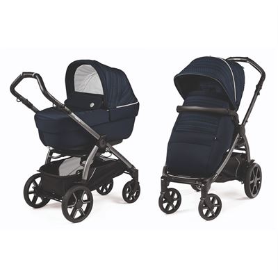 עגלת תינוק בוק פלוס עלית פרימיום Elite Premium 2021 - כחול נייבי Eclipse פג פרגו