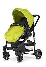 עגלה משולבת Graco Evo-שחור ירוק תפוח