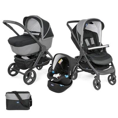 טריו סטייל גו אפ - Trio Style Go Up Chicco-שחור-אפור | אזל מהמלאי