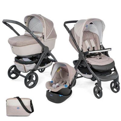 טריו סטייל גו אפ - Trio Style Go Up Chicco-שמנת