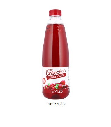 ספרינג נקטר חמוציות 1.25 ליטר