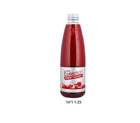 ספרינג נקטר חמוציות דל קלוריות 1.25 ליטר