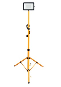 פנס הצפה עם חצובה Omega TAB-50W-D-BK-ST  