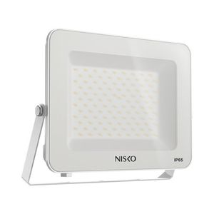 תאורת הצפה EAGLE  IP65 100W אור חם גוף לבן Nisko 

