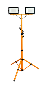 2 פנס הצפה עם חצובה Omega TAB-50WX2-D-BK-ST  