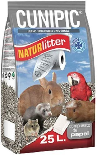 קוניפיק מצע אקולוגי למכרסמים מנייר - 25 ליטר Cunipic Naturlitter